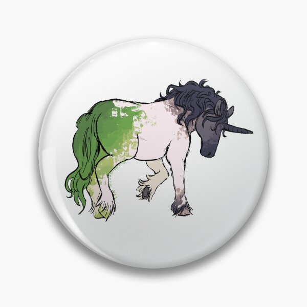 Item preview, Aromantic Unicorn designed and sold by marblerose-rue.