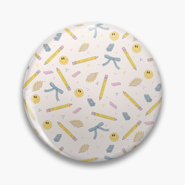 Item preview, Back to School- Dusty Blue Bows Neutral Background designed and sold by Anna Katherine Lee.