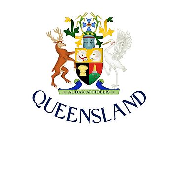 Artwork thumbnail, Queensland Coat of Arms by jeshands