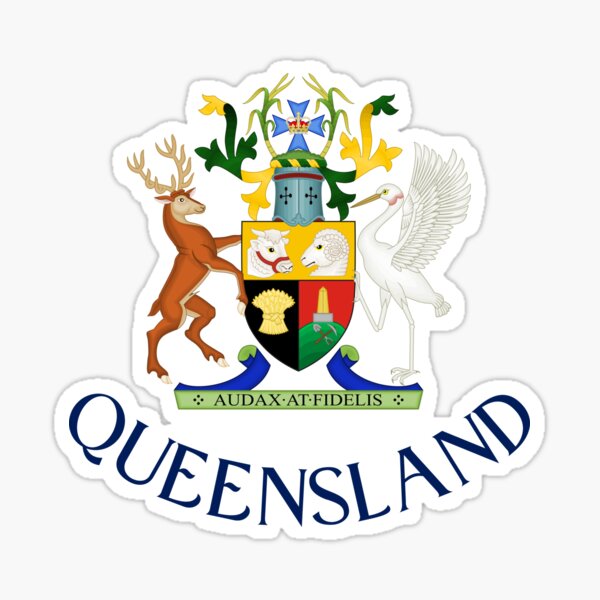 Item preview,  Queensland Coat of Arms  designed and sold by jeshands.