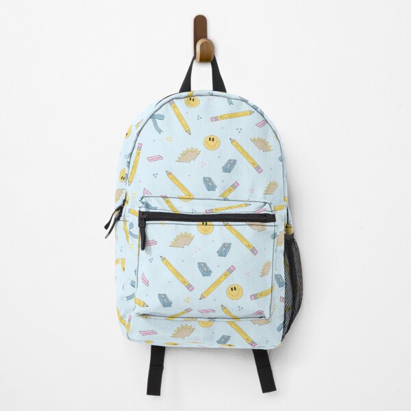 Item preview, Back to School- Dusty Blue Bows Blue Background designed and sold by Anna Katherine Lee.