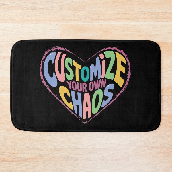Item preview,  CUSTOMIZE YOUR OWN CHAOS - MOTIVATIONAL QUOTES - TEXT - TYPOGRAPHY designed and sold by Gihan-Design.