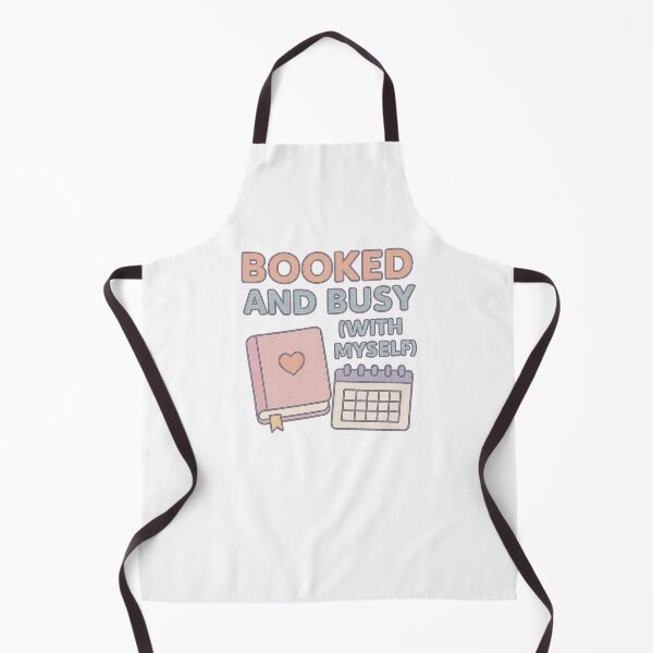 Item preview, Booked and Busy With Myself designed and sold by acupofcoffy.