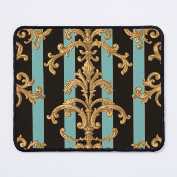 Item preview, Black & Powder Blue Striped Baroque designed and sold by DesignsByPrnces.