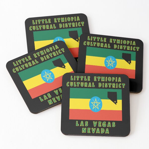 Item preview, Little Ethiopia Cultural District Las Vegas Nevada designed and sold by MojaveTradePost.