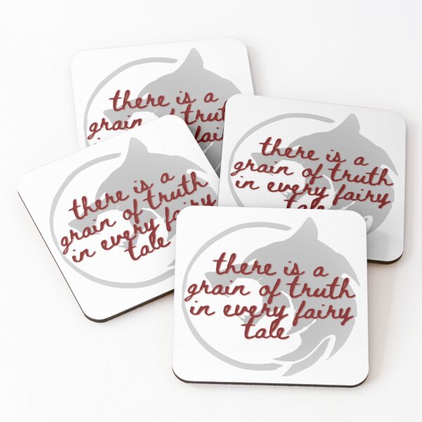 Item preview, The Witcher Fairy Tale Quote designed and sold by brezz7731.