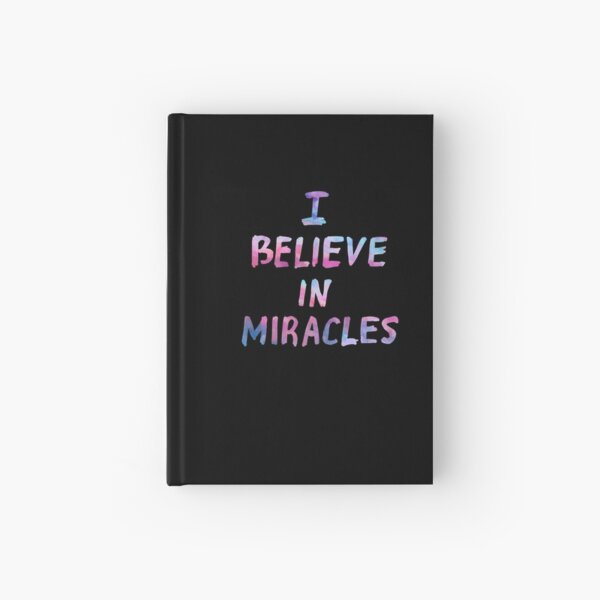 I believe in miracles Hardcover Journal