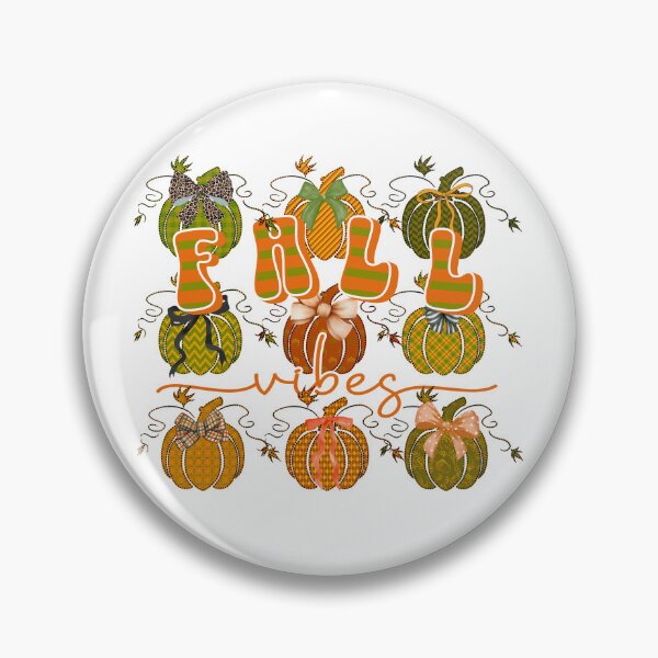 Item preview, Fall Vibes Pumpkin Coquette Bows Green and Orange designed and sold by RoomShiners.