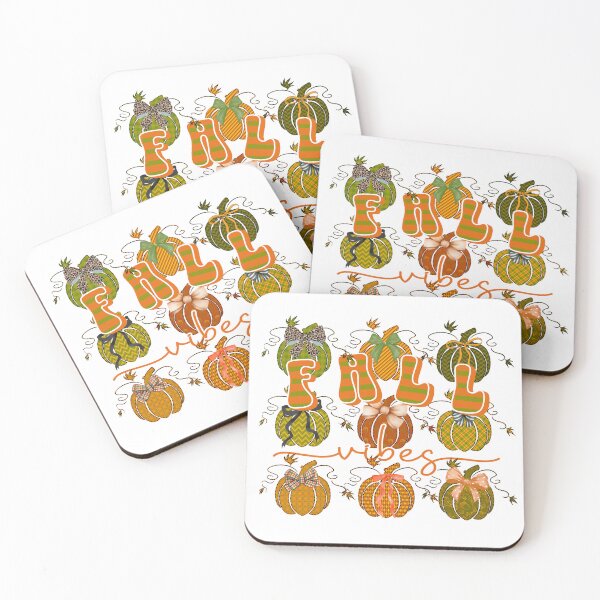 Item preview, Fall Vibes Pumpkin Coquette Bows Green and Orange designed and sold by RoomShiners.