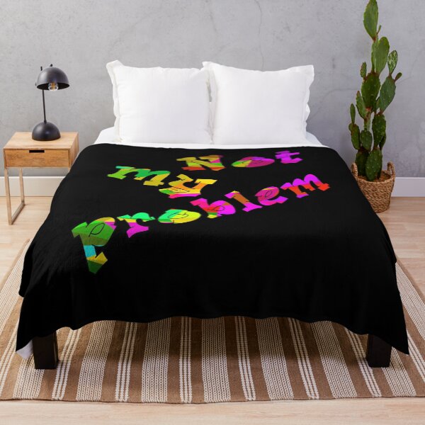 Item preview, Not my problem in green-purple red designed and sold by AndreasSteinweg.