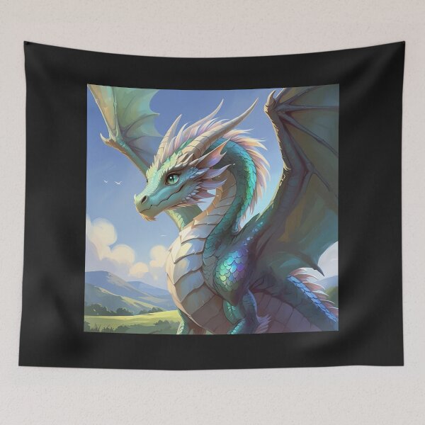 Item preview, Gentle winged dragon designed and sold by Mollynqaa.