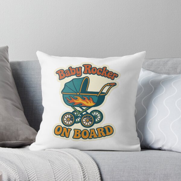 Artikelvorschau, Rockstar-Baby-Kunst für laute kleine Legenden entworfen und verkauft von Trendy Sticker & Merch Collection - Express Yourself.