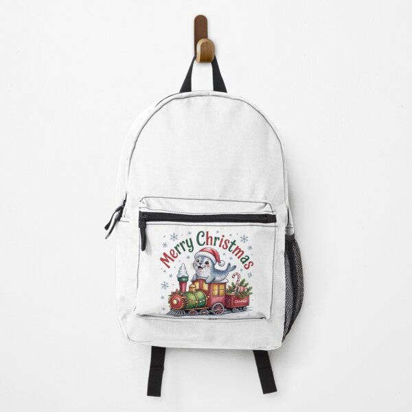 Item preview, christmas seal on train  designed and sold by jkrphoto.