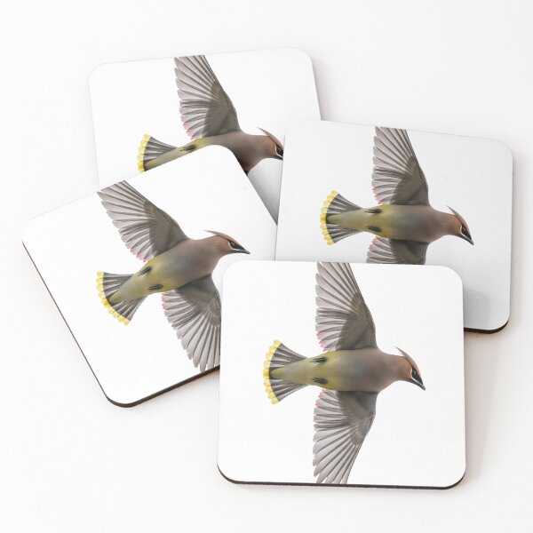 Item preview, Cedar Waxwing in Mid-Flight designed and sold by Cloud-Riders.