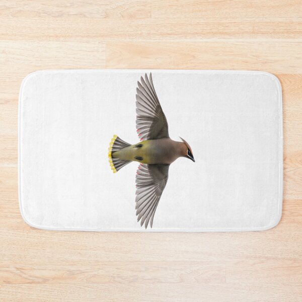 Item preview, Cedar Waxwing in Mid-Flight designed and sold by Cloud-Riders.