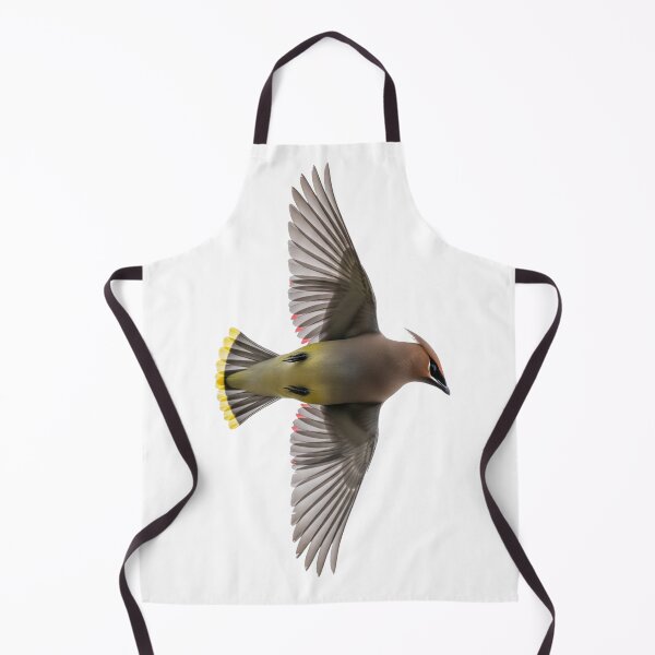Item preview, Cedar Waxwing in Mid-Flight designed and sold by Cloud-Riders.
