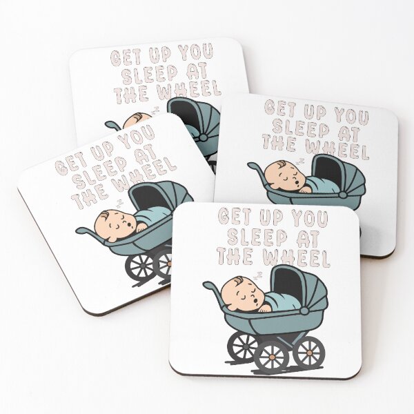 Item preview, "Sleep at the Wheel”  Dark Parenting Humor  designed and sold by DG-ShopLT.