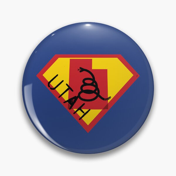 Item preview, UTAHN SHIELD - Freedom Is The Superpower - Modern Gadsden Snake Flag - Dont Tread On Me SUPERHERO UTAH spellout design designed and sold by pelagio.