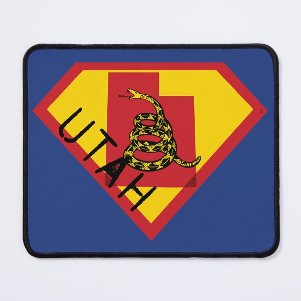 Item preview, UTAHN SHIELD - Freedom Is The Superpower - Gadsden Snake Flag - Dont Tread On Me SUPERHERO UTAH spellout design designed and sold by pelagio.