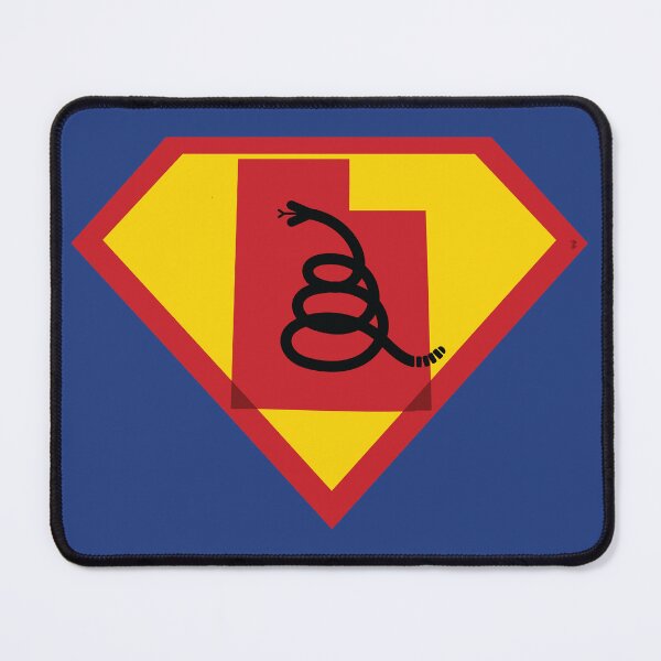 Item preview, UTAHN Shield - Freedom Is The Superpower - Modern Gadsden Snake Flag - Dont Tread On Me SUPERHERO UTAH design designed and sold by pelagio.