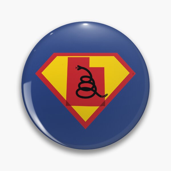 Item preview, UTAHN  Shield - Freedom Is The Superpower - Modern Gadsden Snake Flag - Dont Tread On Me SUPERHERO UTAH  design designed and sold by pelagio.
