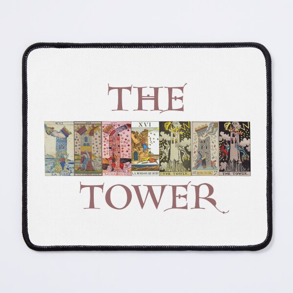 Item preview, The Tower (Tarot Cards) designed and sold by Oddly Enchanted.