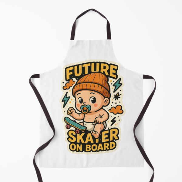 Item preview, Future Skater On Board Baby Sticker Art designed and sold by Trendy Sticker & Merch Collection - Express Yourself.