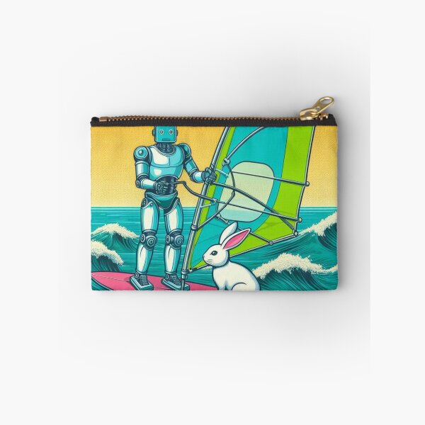 Item preview, robot and cute bunny designed and sold by Dogandesighn.