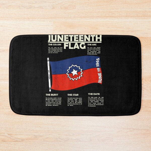 Item preview, Juneteenth Red White Blue Symbolic Flag Breakdown Meaning designed and sold by Juan Pedro Matta.