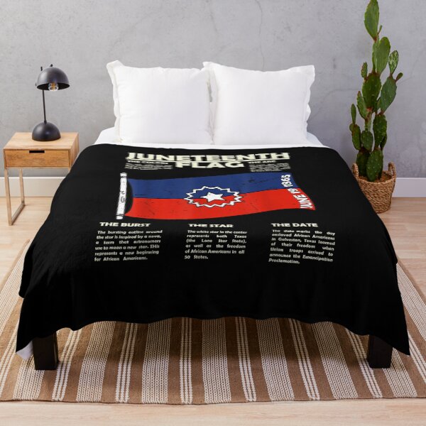 Item preview, Juneteenth Red White Blue Symbolic Flag Breakdown Meaning designed and sold by Juan Pedro Matta.
