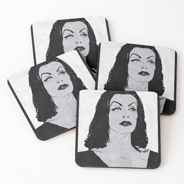 Item preview, VAMPIRA - Plan 9 From Outer Space (Greyscale) designed and sold by FamousWeirdosRB.
