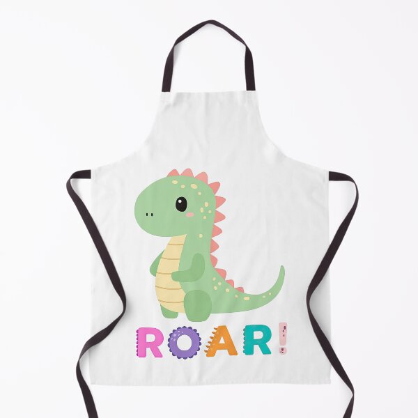 Item preview, Cute Green Dinosaur Roar Kids Cartoon Design designed and sold by ArtfulWeave.
