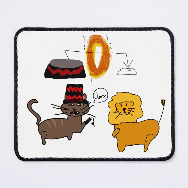 Item preview, House cat lion tamer designed and sold by GoofyCore.