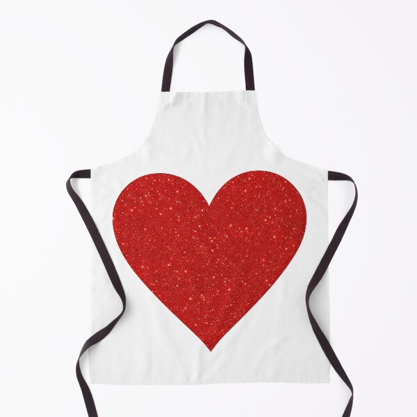 Item preview, Red Glitter Heart Sparkle Love Design designed and sold by ArtfulWeave.