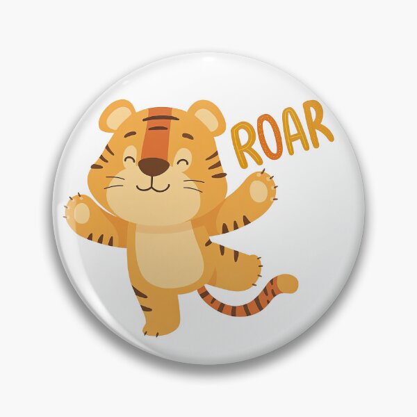 Item preview, Cute Cartoon Tiger Roar Kids Design designed and sold by ArtfulWeave.