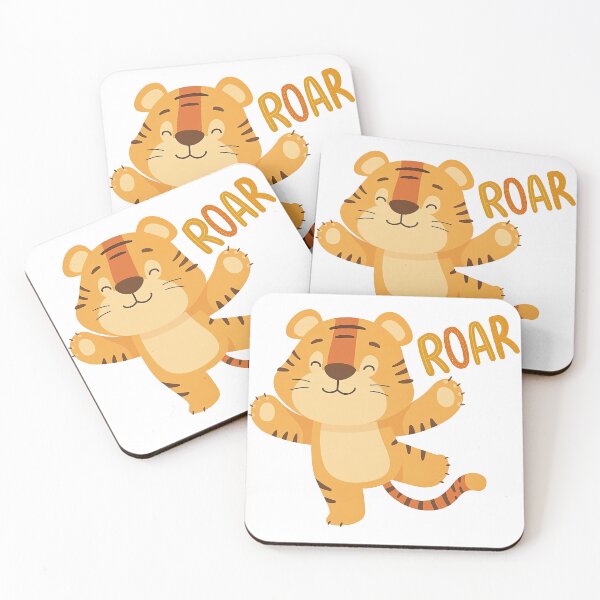 Item preview, Cute Cartoon Tiger Roar Kids Design designed and sold by ArtfulWeave.