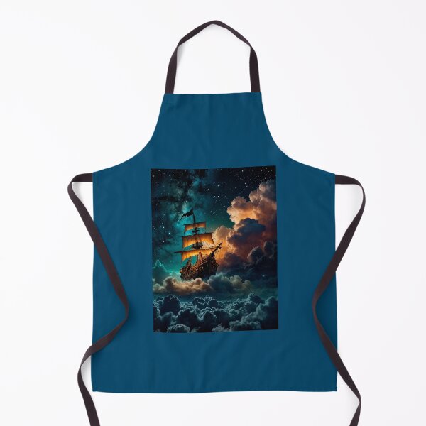 Item preview, Sailing clouds pirate ship designed and sold by TerradVents.