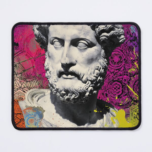 Item preview, Stoic Mastery — Inner Silence, Outer Chaos designed and sold by KrisG-Art.