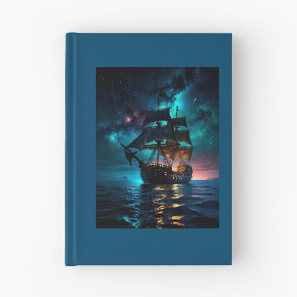 Item preview, Space sailing pirate ship designed and sold by TerradVents.