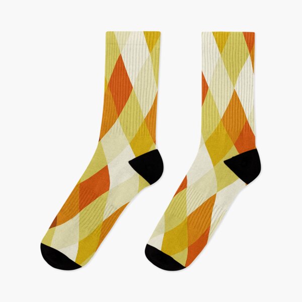 Item preview, Harlequin Diamonds in Warm Yellow Oranges designed and sold by Megan Corwin.