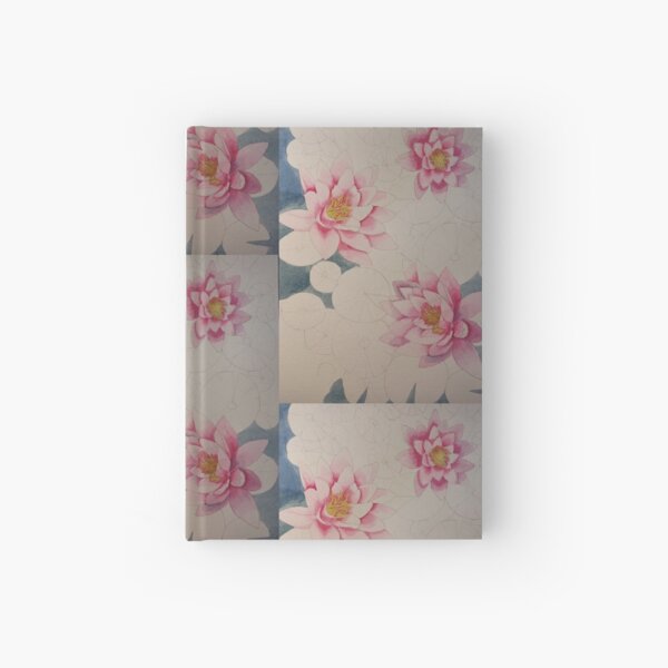 Item preview, Pink watercolour waterlilies (unfinished) designed and sold by esvb.