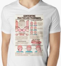 Gum Fighting! Men's V-Neck T-Shirt