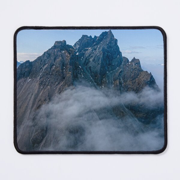 Item preview, Majestic Vestrahorn in the Mist – Iceland Aerial Photography designed and sold by Kristvin Gudmundsson.
