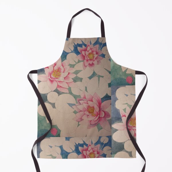 Item preview, Pink watercolour waterlilies (incomplete) designed and sold by esvb.