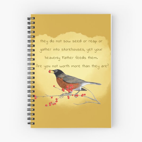 Item preview, They do not sow seed, bird designed and sold by UnintelligibleSpeaker_chey.