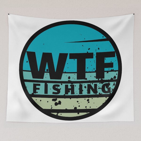 Item preview, WTF Fishing designed and sold by tee-rebel-art.