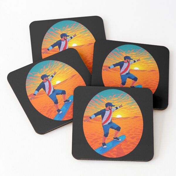 Item preview, Sunset Rider – Dubai Desert Vibes designed and sold by ToxiPixArt.Studio.