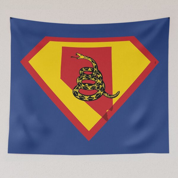 Item preview, NEVADAN  SHIELD - Freedom Is The Superpower -  Gadsden Snake Flag - Dont Tread On Me SUPERHERO NEVADA  design designed and sold by pelagio.