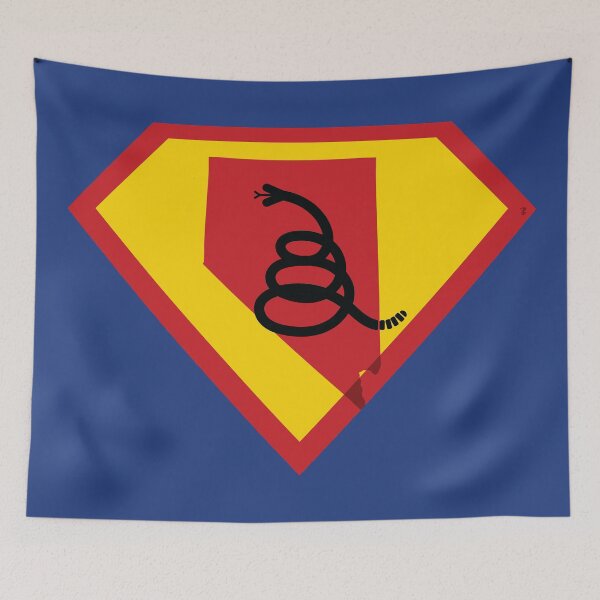 Item preview, NEVADAN Shield - Freedom Is The Superpower - Modern Gadsden Snake Flag - Dont Tread On Me SUPERHERO NEVADA  design designed and sold by pelagio.
