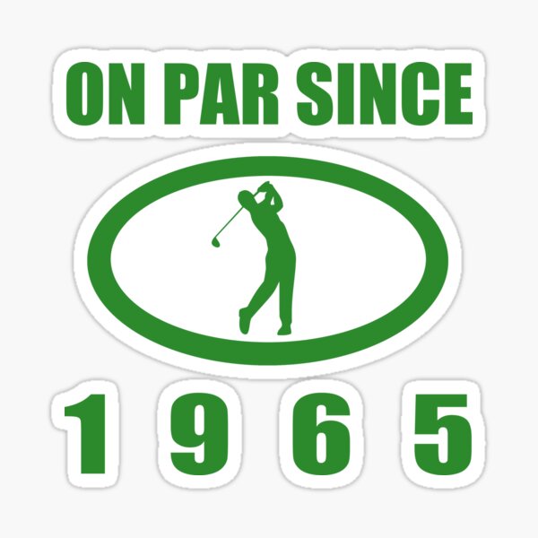 Item preview, Funny Golf 60th Birthday 1965 designed and sold by thepixelgarden.